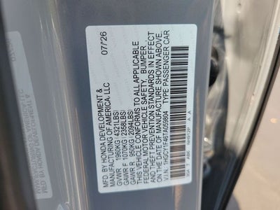 2026 Honda Accord SE