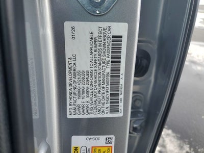 2026 Honda Accord SE