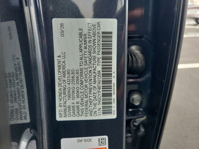 2026 Honda Accord SE