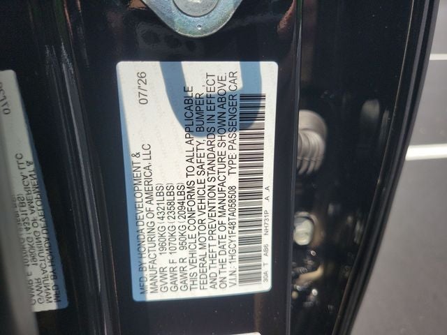 2026 Honda Accord SE