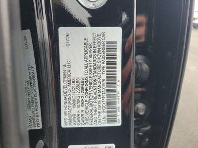 2026 Honda Accord SE