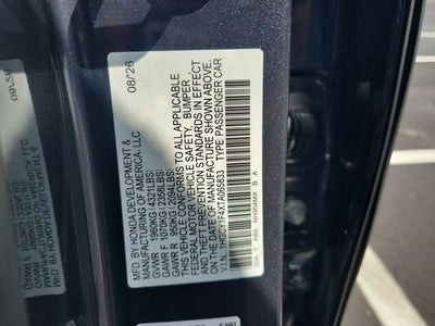 2026 Honda Accord SE