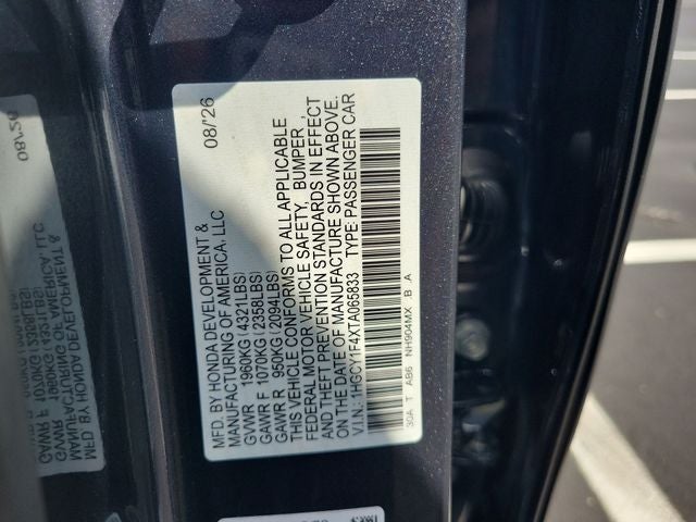 2026 Honda Accord SE
