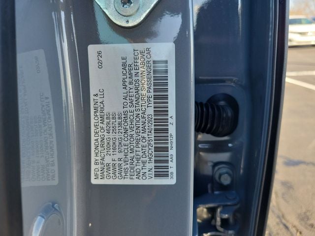 2026 Honda Accord Hybrid Sport