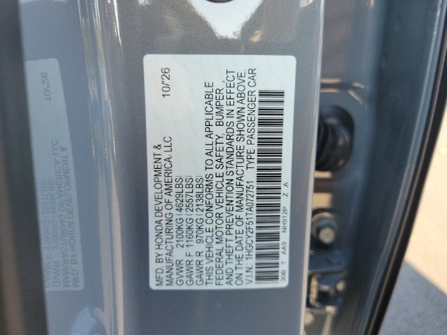 2026 Honda Accord Hybrid Sport