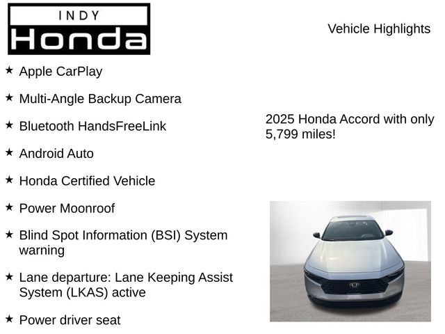 2025 Honda Accord Hybrid Sport