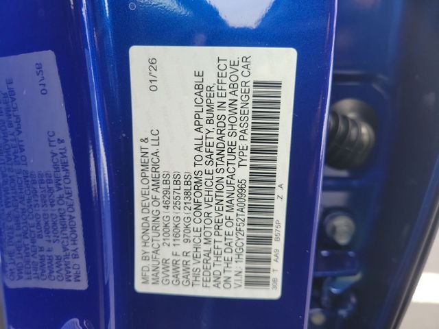 2026 Honda Accord Hybrid Sport