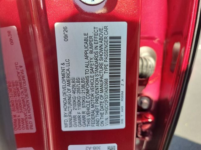 2026 Honda Accord Hybrid Sport