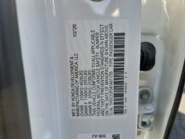 2026 Honda Accord Hybrid Sport