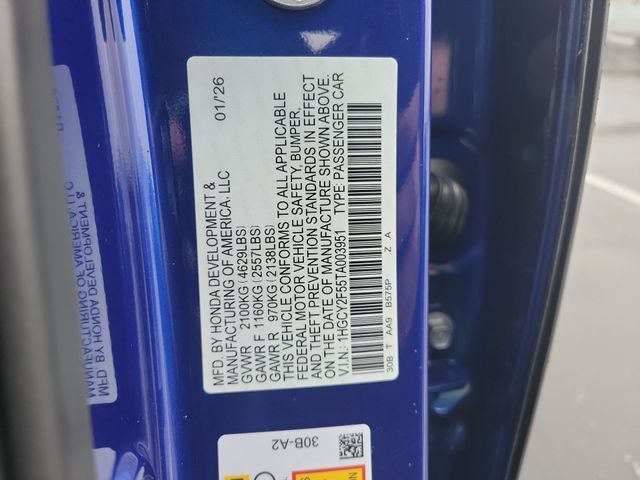 2026 Honda Accord Hybrid Sport