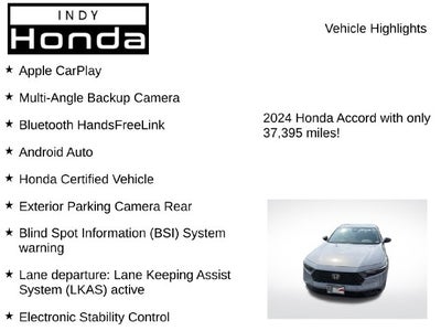 2024 Honda Accord Hybrid Sport