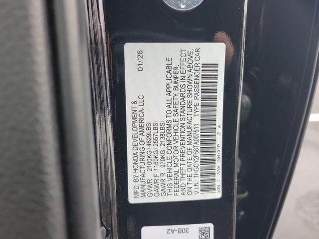 2026 Honda Accord Hybrid Sport