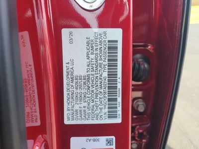 2026 Honda Accord Hybrid Sport