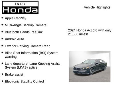 2024 Honda Accord Hybrid Sport