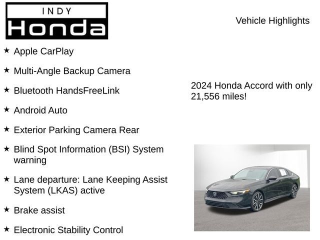 2024 Honda Accord Hybrid Sport