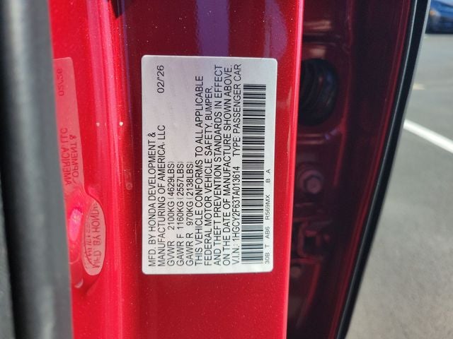 2026 Honda Accord Hybrid EX-L