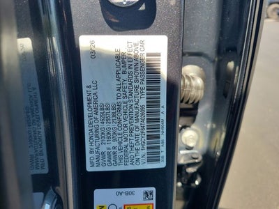 2026 Honda Accord Hybrid EX-L