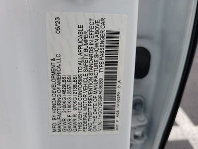 2023 Honda Accord Hybrid EX-L