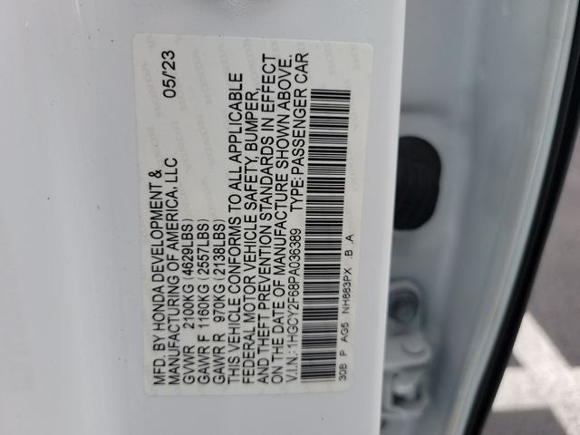 2023 Honda Accord Hybrid EX-L
