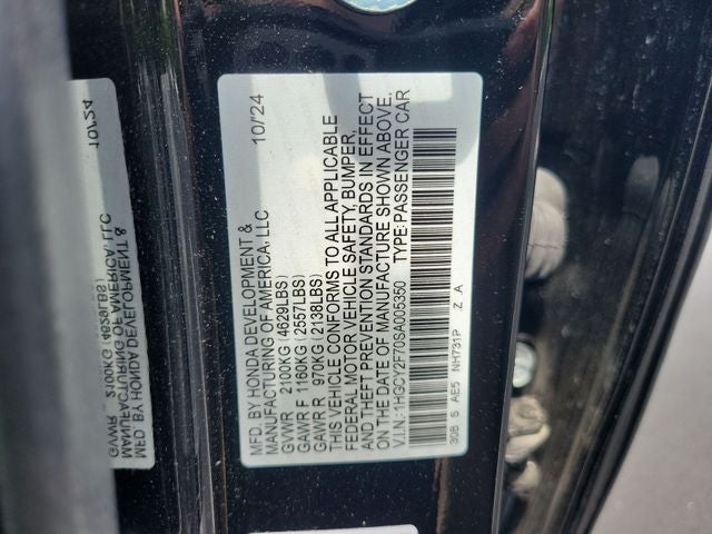 2025 Honda Accord Hybrid Sport-L