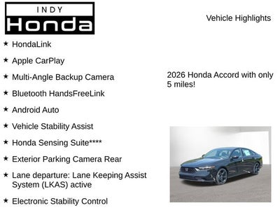 2026 Honda Accord Hybrid Sport-L