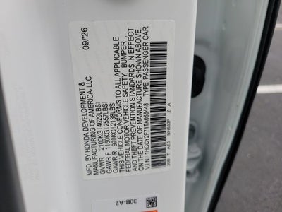 2026 Honda Accord Hybrid Sport-L