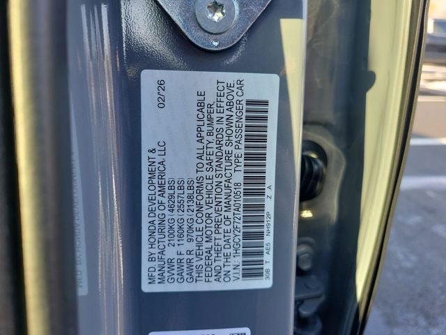 2026 Honda Accord Hybrid Sport-L