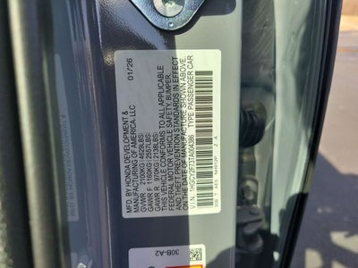 2026 Honda Accord Hybrid Sport-L