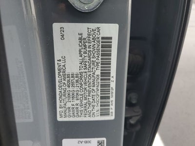 2023 Honda Accord Hybrid Sport-L