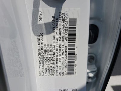 2026 Honda Accord Hybrid Sport-L