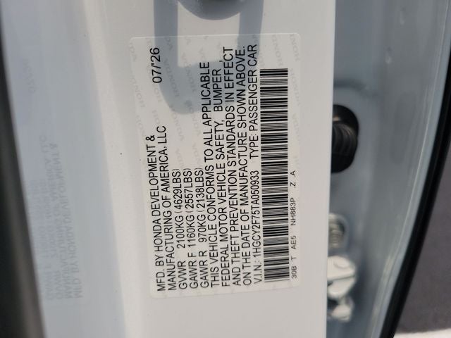 2026 Honda Accord Hybrid Sport-L