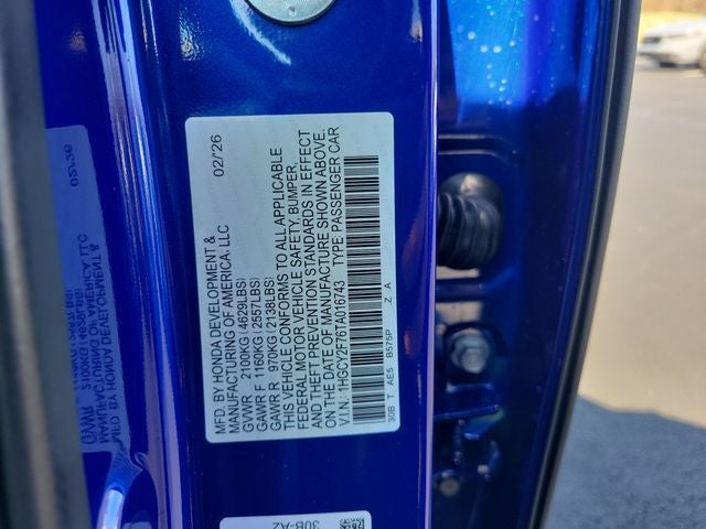 2026 Honda Accord Hybrid Sport-L