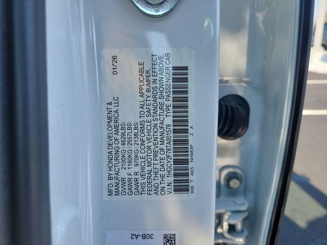 2026 Honda Accord Hybrid Sport-L