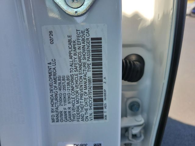 2026 Honda Accord Hybrid Sport-L