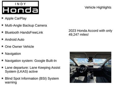 2023 Honda Accord Hybrid Touring