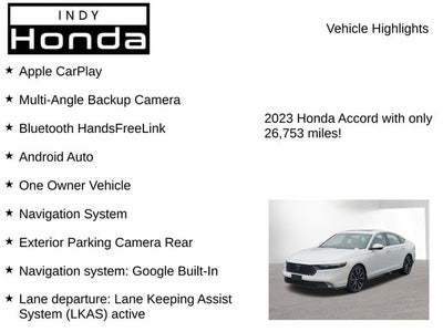 2023 Honda Accord Hybrid Touring
