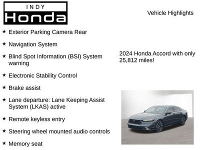 2024 Honda Accord Hybrid Touring