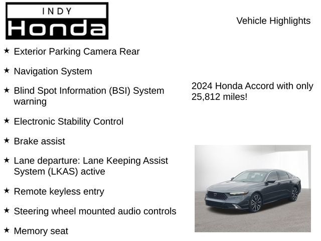 2024 Honda Accord Hybrid Touring