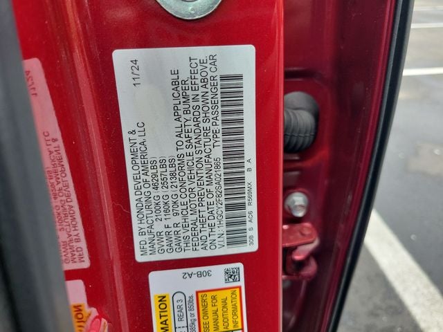 2025 Honda Accord Hybrid Touring