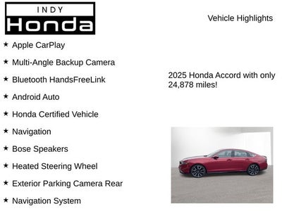 2025 Honda Accord Hybrid Touring