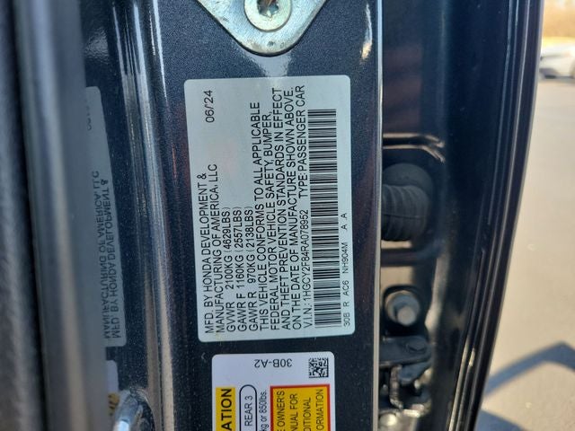 2024 Honda Accord Hybrid Touring