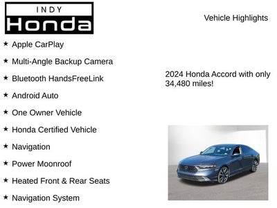 2024 Honda Accord Hybrid Touring