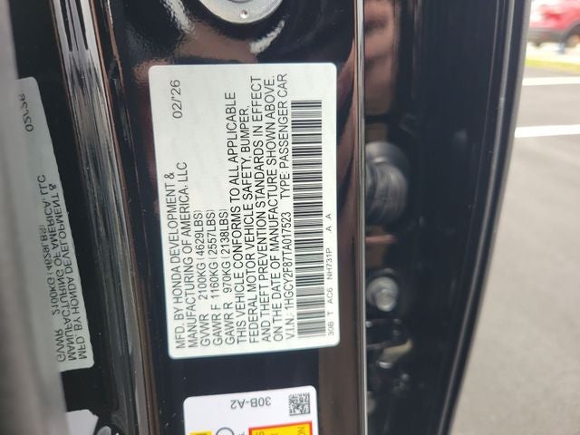 2026 Honda Accord Hybrid Touring