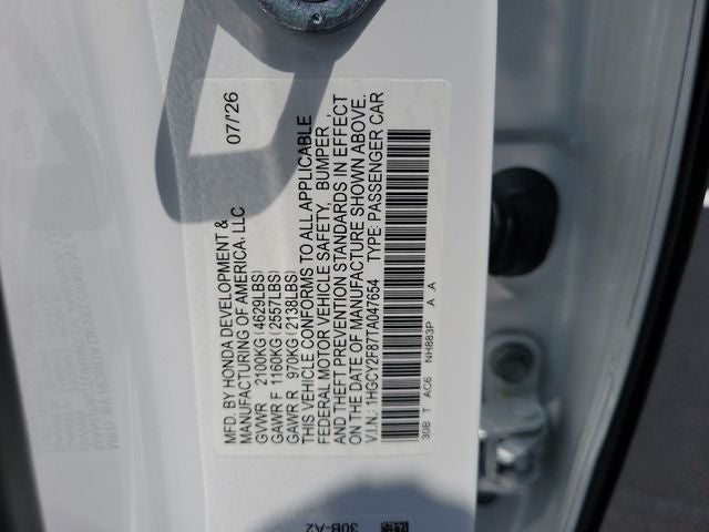 2026 Honda Accord Hybrid Touring