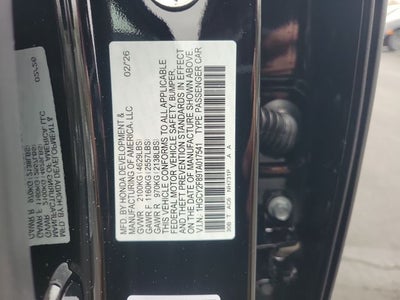 2026 Honda Accord Hybrid Touring