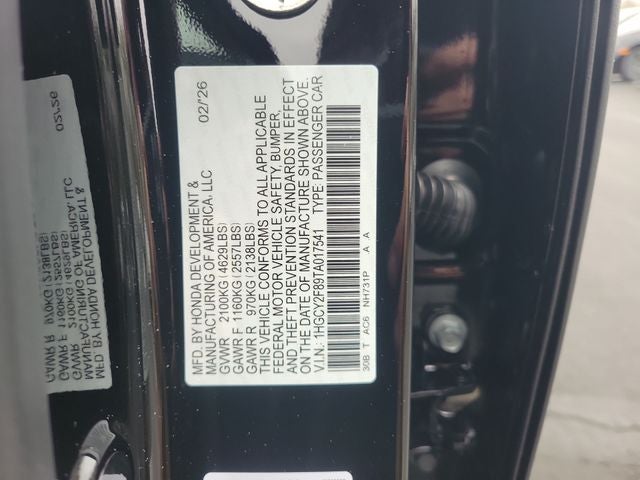 2026 Honda Accord Hybrid Touring