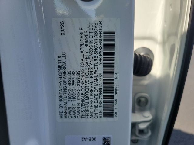 2026 Honda Accord Hybrid Touring