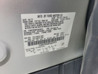 2015 Lincoln MKS Base