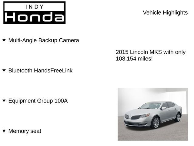 2015 Lincoln MKS Base