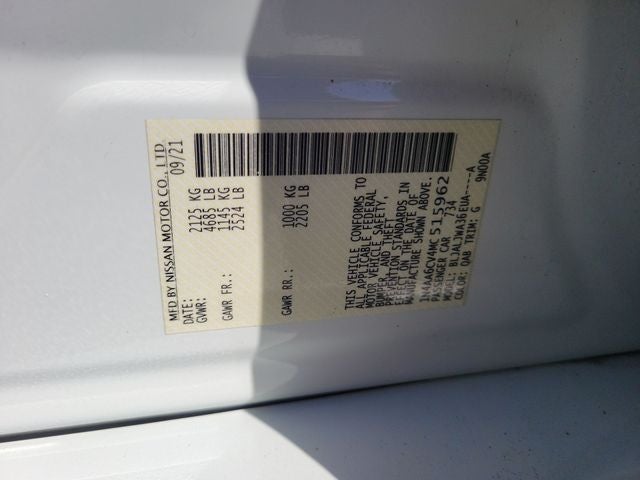 2021 Nissan Maxima SV